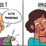 Grupo de amigos é assim hoje em dia