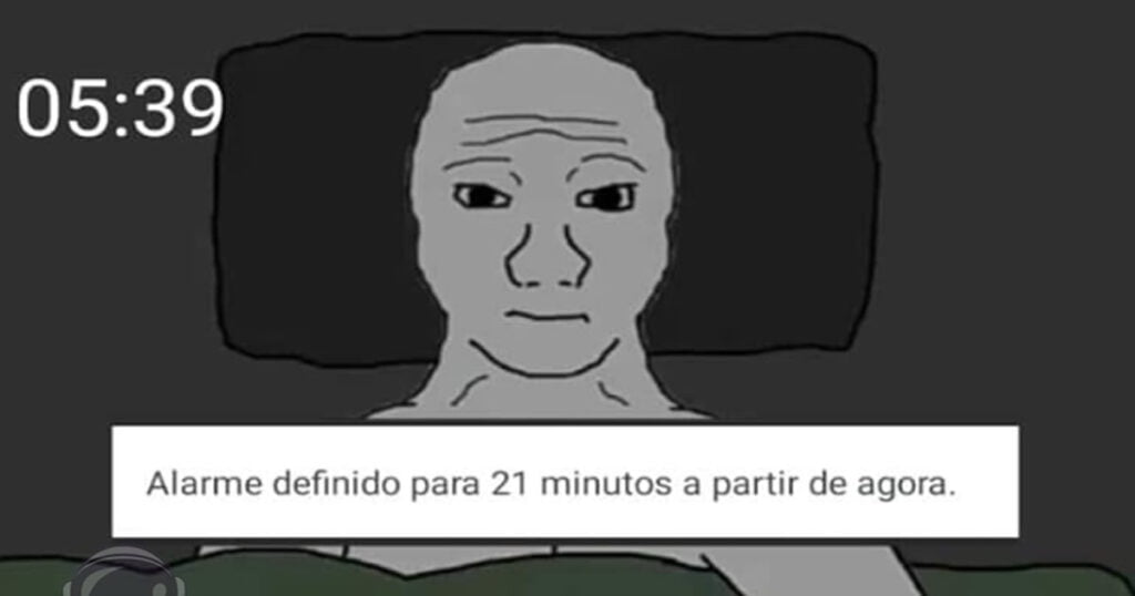 Aquele momento que você arruma o alarme Aquele momento que você arruma o alarme
