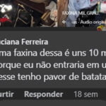 Medo de batatas fritas