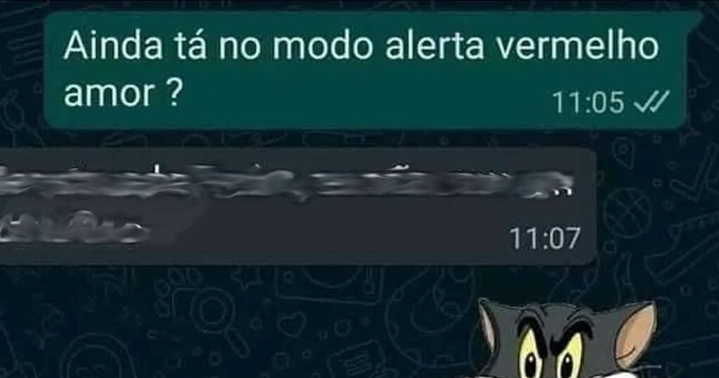 Modo alerta vermelho amor Modo alerta vermelho amor