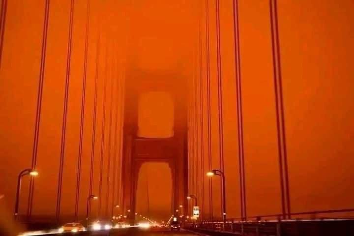 Parece filme de terror, mas era 2020!