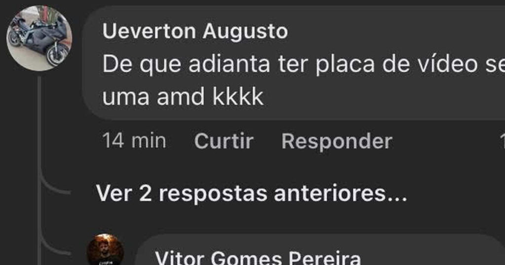 Pérola que só grupo do Facebook proporciona Pérola que só grupo do Facebook proporciona