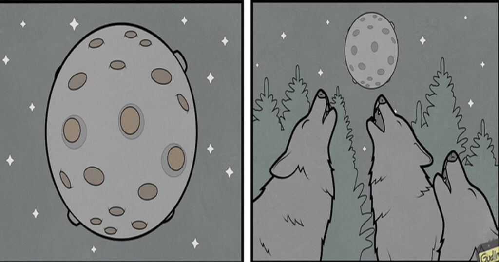 Por que o lobo uiva para a lua? Por que o lobo uiva para a lua?
