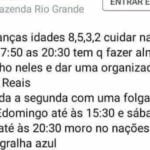 Só não trabalha quem não quer
