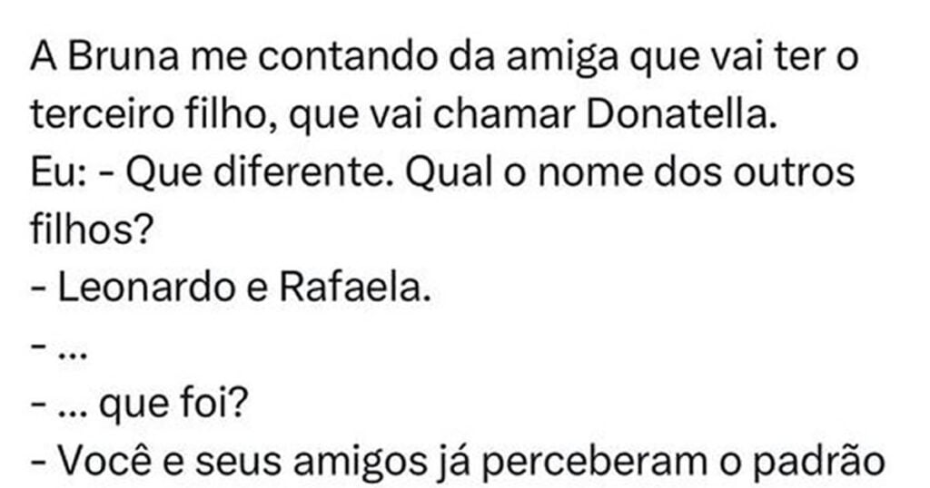 Que nome diferente para uma criança Que nome diferente para uma criança
