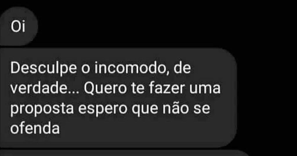 Você toparia essa proposta?