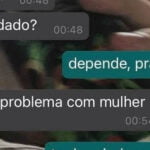 Quando seu amigo está com problema com mulher