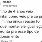 Quando seu filho pergunta como ele nasceu