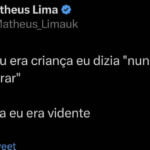 Quem diria que era vidente