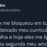 Quero ver ela bloquear ele agora