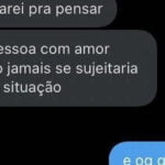 Se você tem amor próprio jamais
