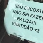 A sinceridade de um novo motorista