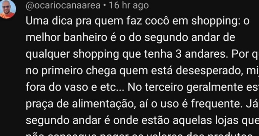 Dicas para usar o melhor banheiro em shopping Dicas para usar o melhor banheiro em shopping