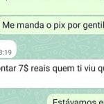 Pode ser até 1 real. Se tá me devendo é meu