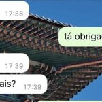 Quando a pessoa fala te amo