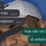 Quando seu namorado está refletido