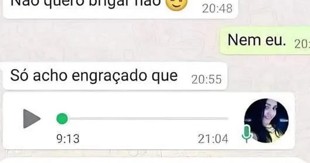 Quando sua namorada não quer brigar