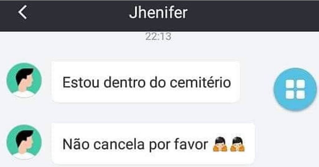 Tentativa de fuga de um defunto