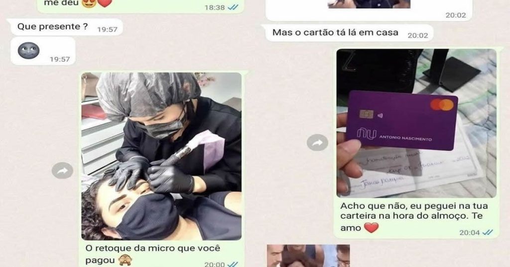 Fique com alguém que te dê presentes espontâneos