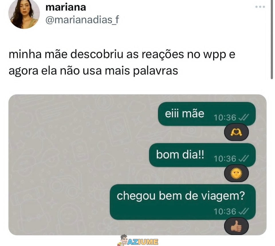 Quando sua mãe descobre uma nova função do WPP