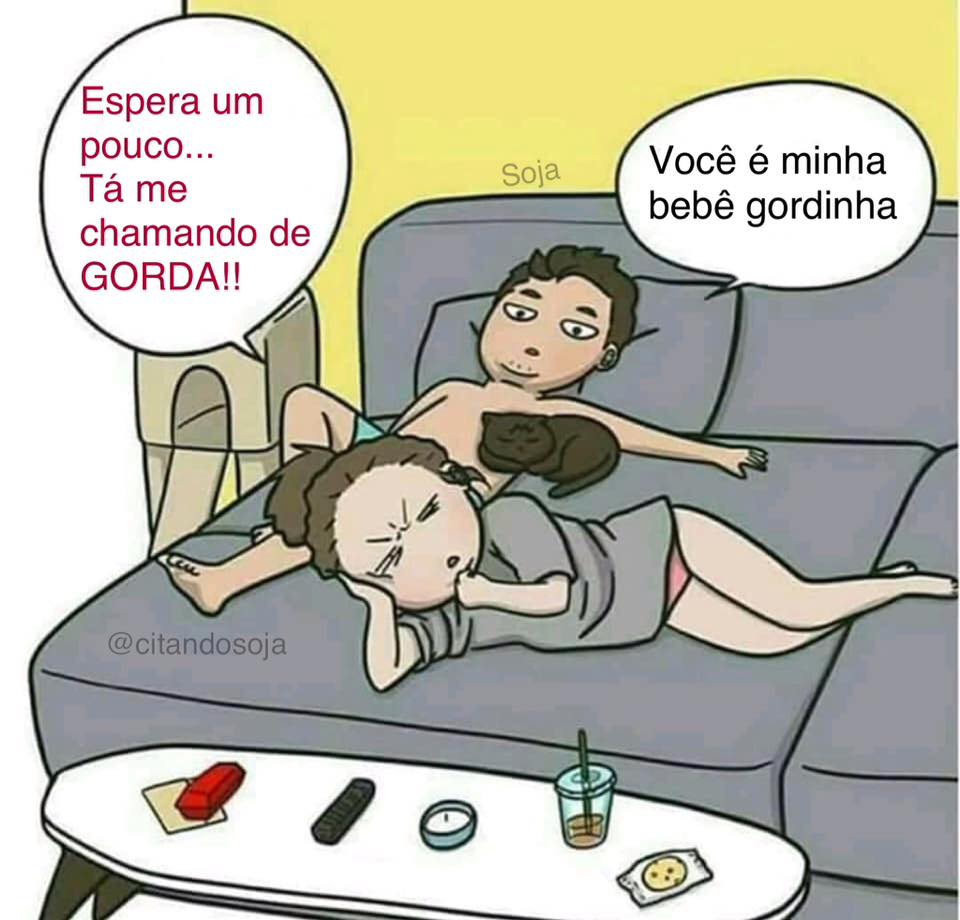Quando você chama sua esposa de gorda