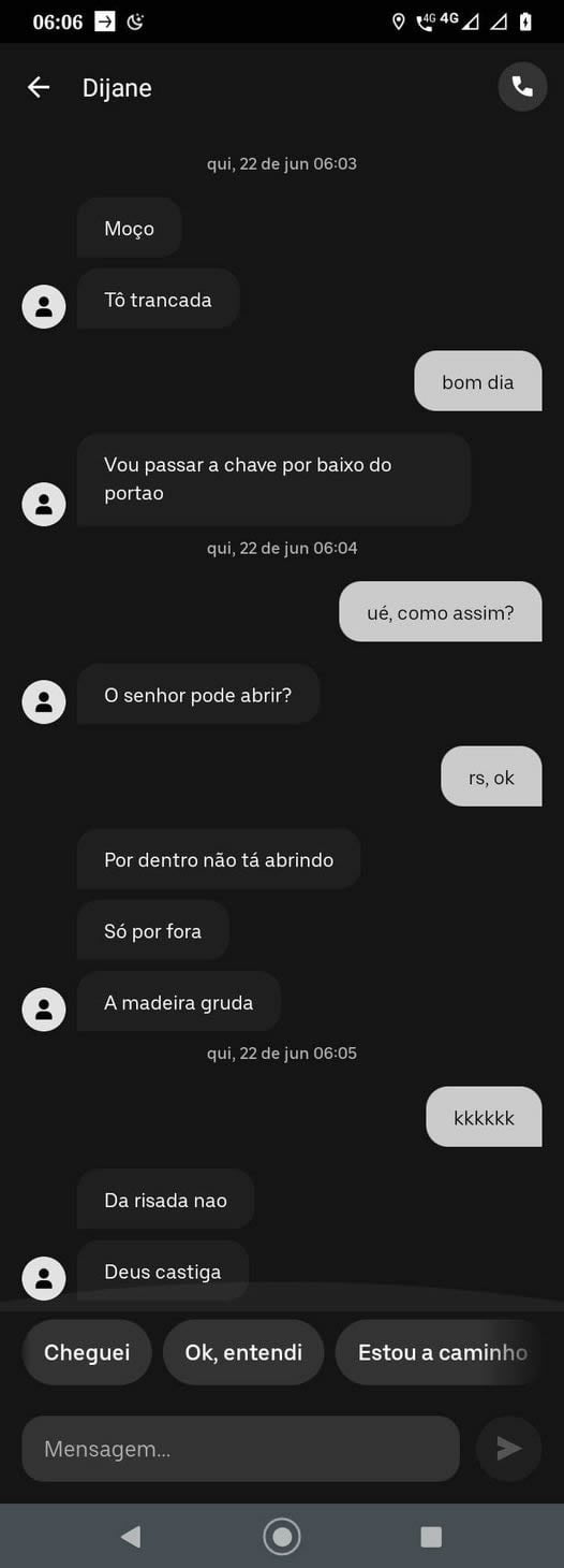 As coisa que acontece com motorista de UBER