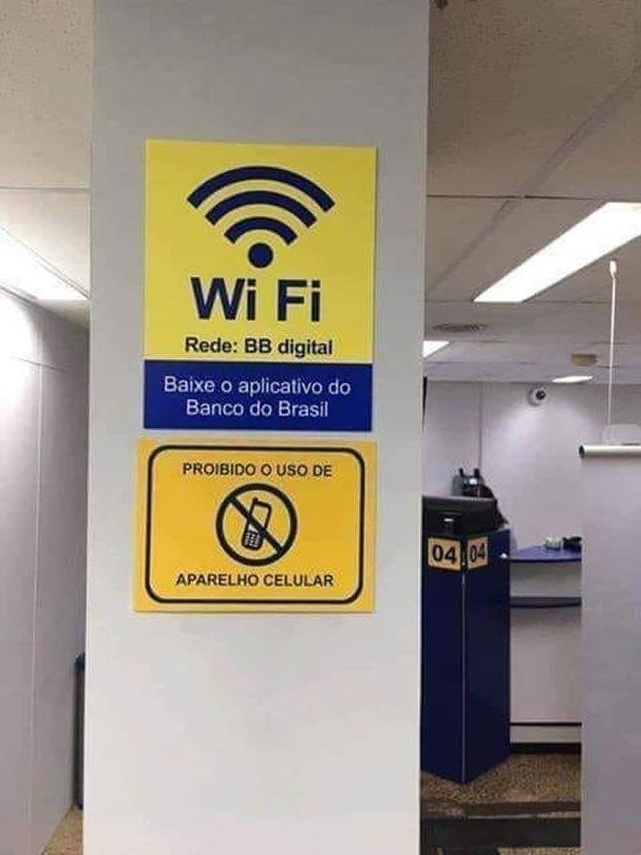 Eu estou confuso com essa placa