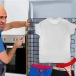 Quando o técnico vem fazer manutenção na geladeira