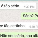 Quando você escreve certinho