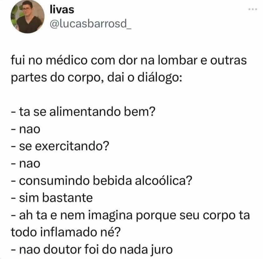 Apenas mais um brasileiro no médico