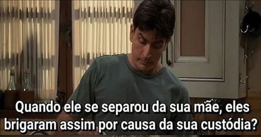 Briga para quem fica com ele