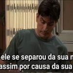 Briga para quem fica com ele