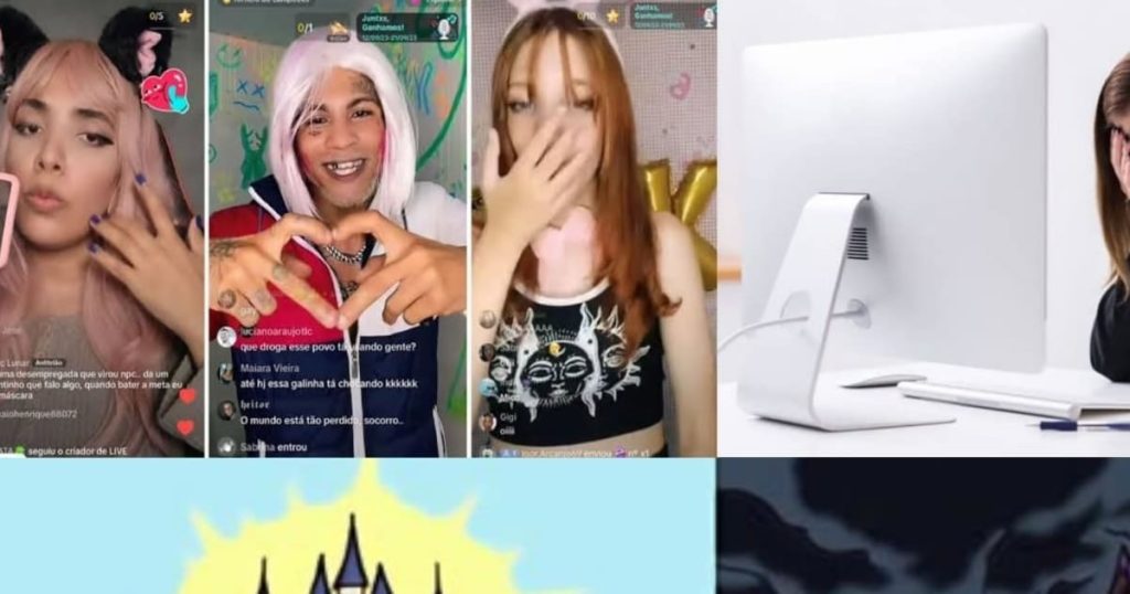 Nova moda das live de NPC Nova moda das live de NPC