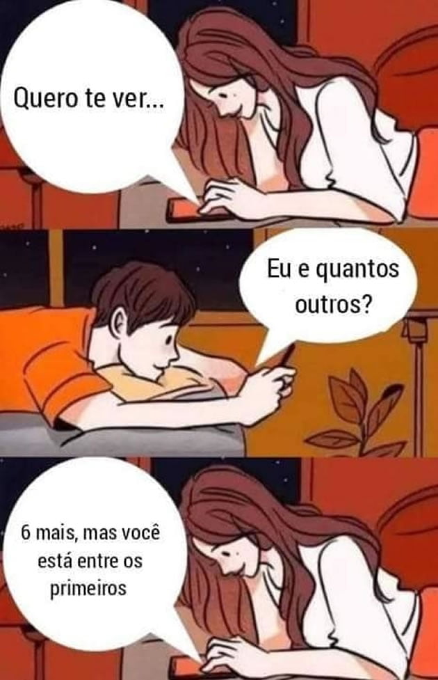 Quando você está no top 6