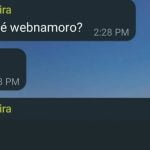 É webnamoro ou é o que?