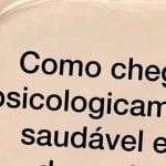 Como chegar psicologicamente saudável em Dezembro