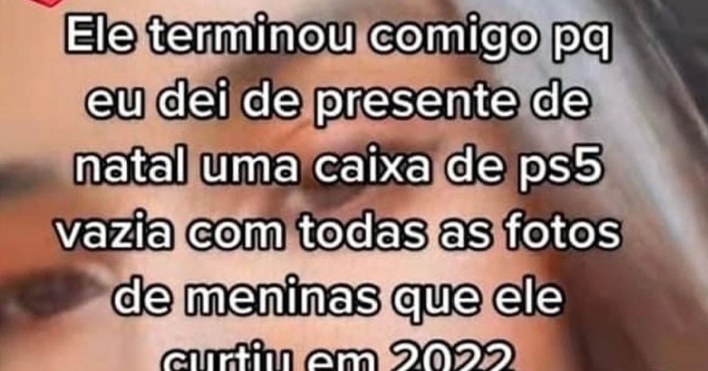 Isso sim que é presente para terminar o relacionamento Isso sim que é presente para terminar o relacionamento