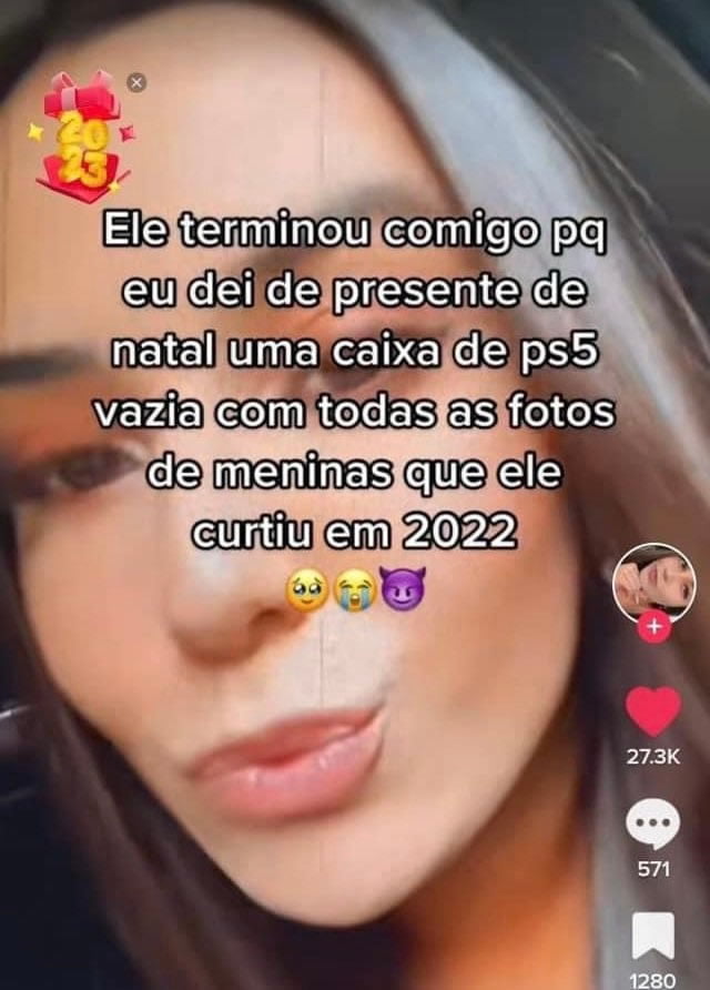 Isso sim que é presente para terminar o relacionamento