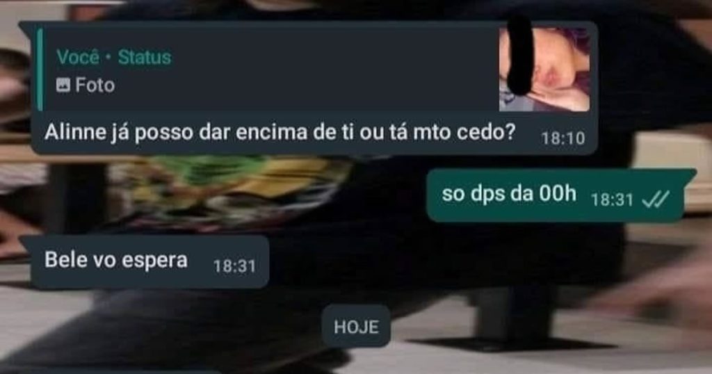 Já posso dar encima de ti ou tá muito cedo? Já posso dar encima de ti ou tá muito cedo?