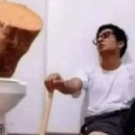 Medo de todo homem ao usar o banheiro da casa da namorada