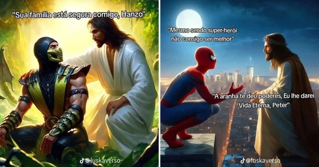 Mensagem de Jesus para alguns personagens famosos