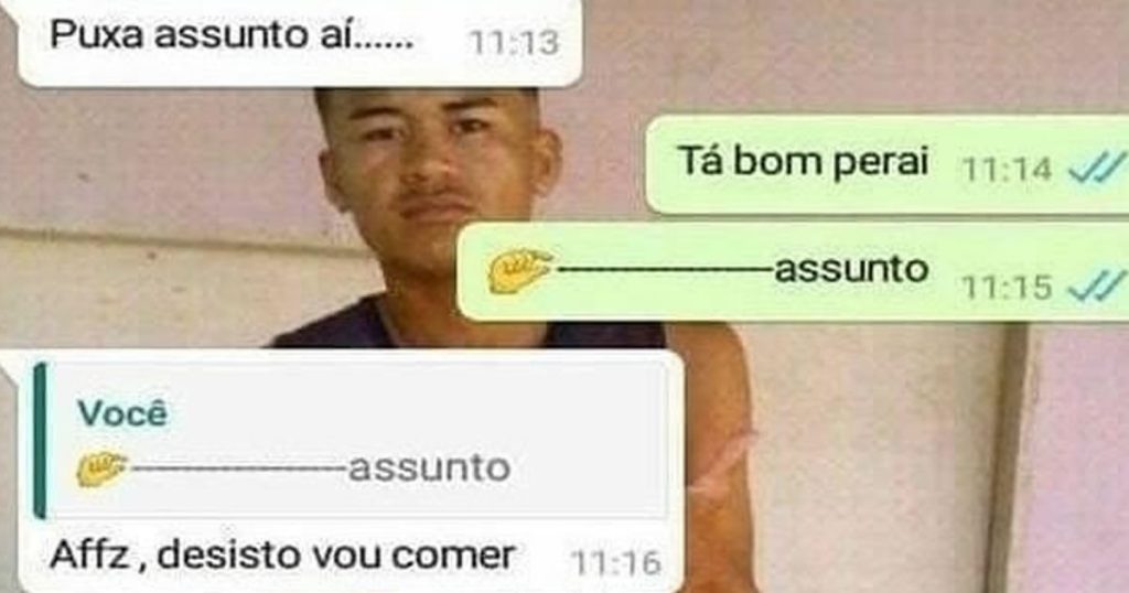 Puxa assunto aí