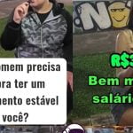 Quanto o homem precisa ganhar pra ter um relacionamento estável com você?