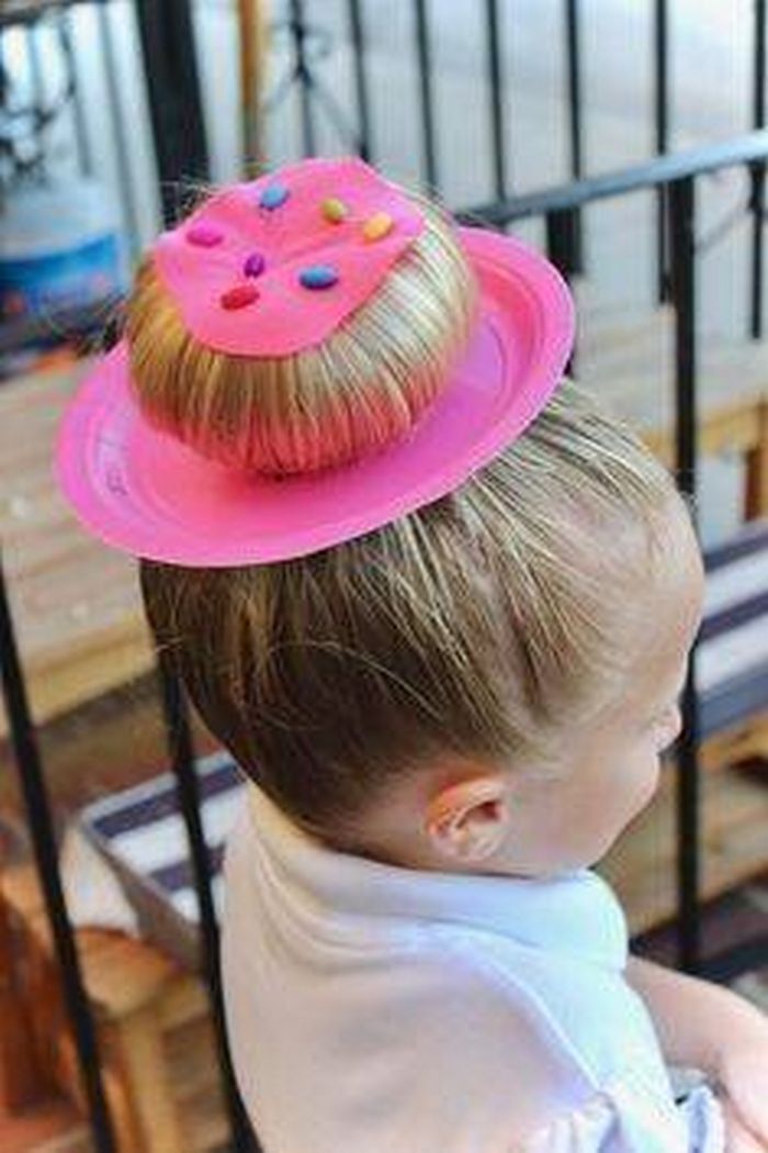 Sugestão de cabelo maluco pra criançada