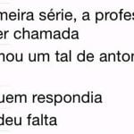 A criança que não sabia seu próprio nome