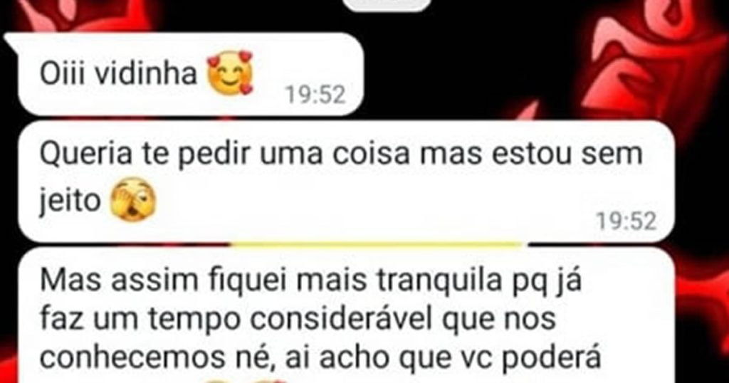 Aquele pedido único da pessoa que você gosta