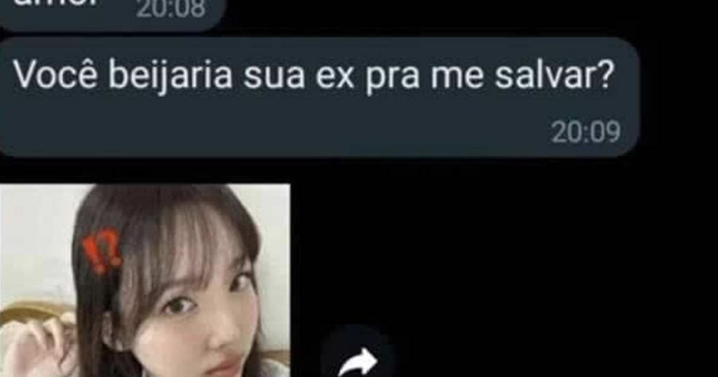 Do nada sua namorada faz pergunta complicada Do nada sua namorada faz pergunta complicada