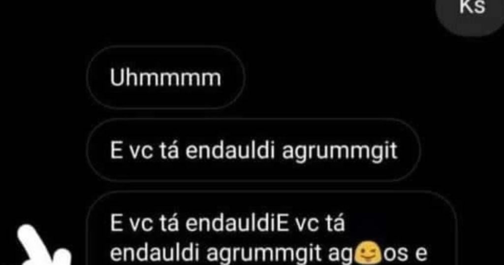 E você tá endauldiE agrummgit E você tá endauldiE agrummgit