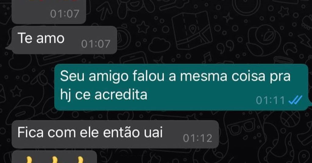 Só falta você pra fechar o bonde