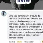 Só mais um dia como entregador do Mercado Livre